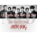 Mini Banner Fanmade BTS | Sencillo y Holográfico | 12x5 cm | Paquete 50 o 100 piezas
