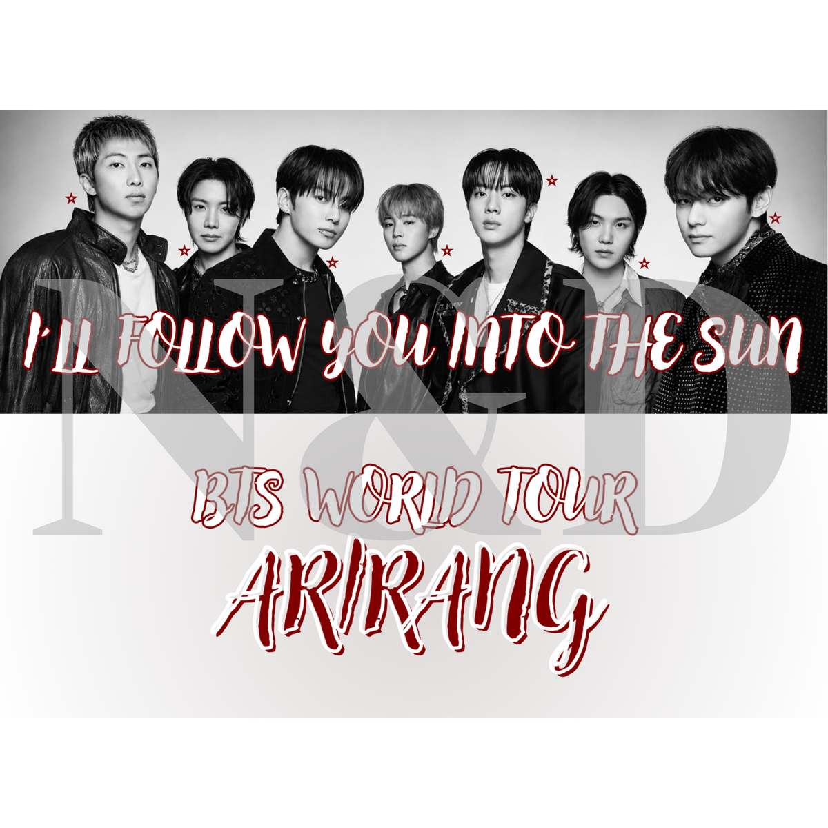 Mini Banner Fanmade BTS | Sencillo y Holográfico | 12x5 cm | Paquete 50 o 100 piezas