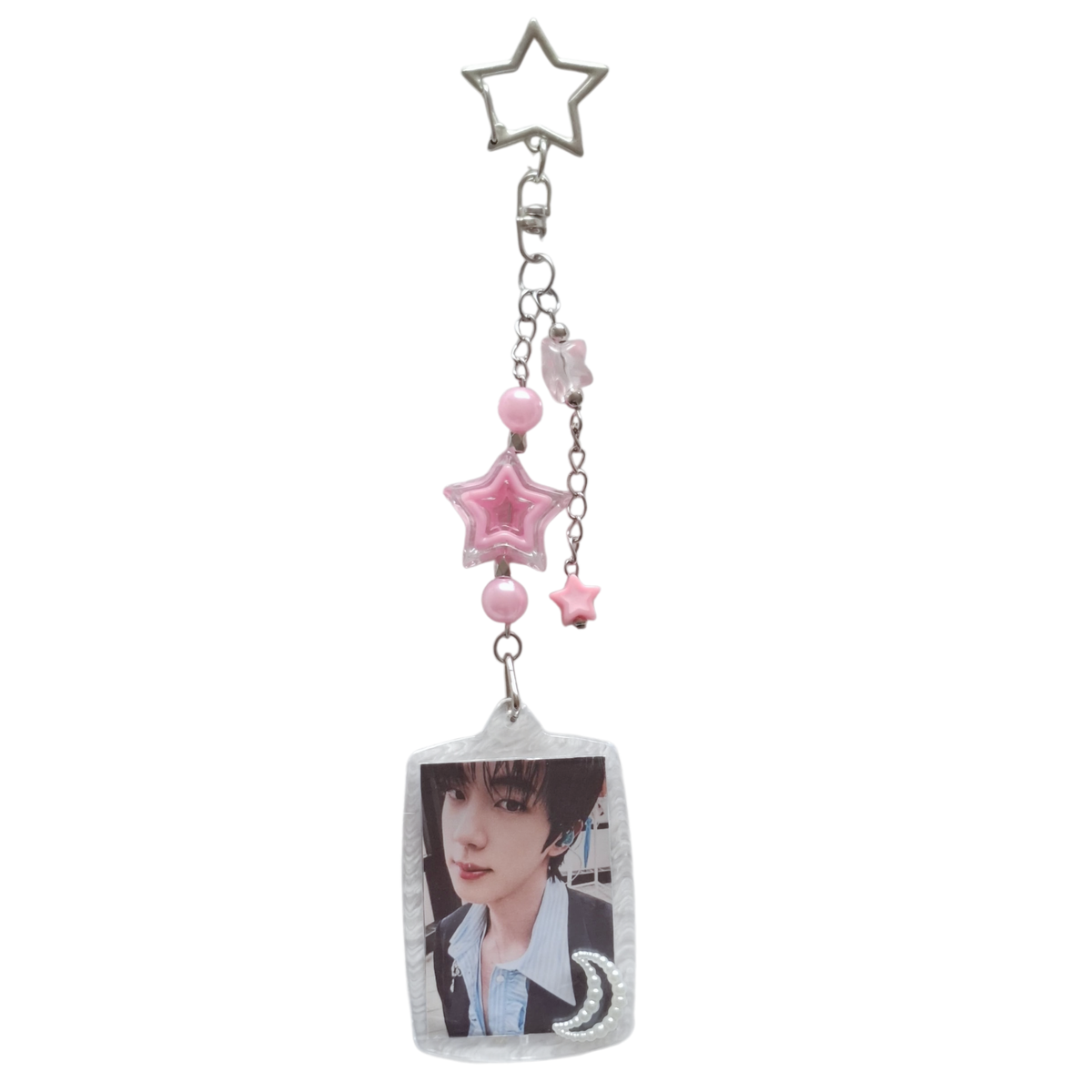 Llavero BTS Foto Individual Acrílico Rectangular SWIM | 17 cm