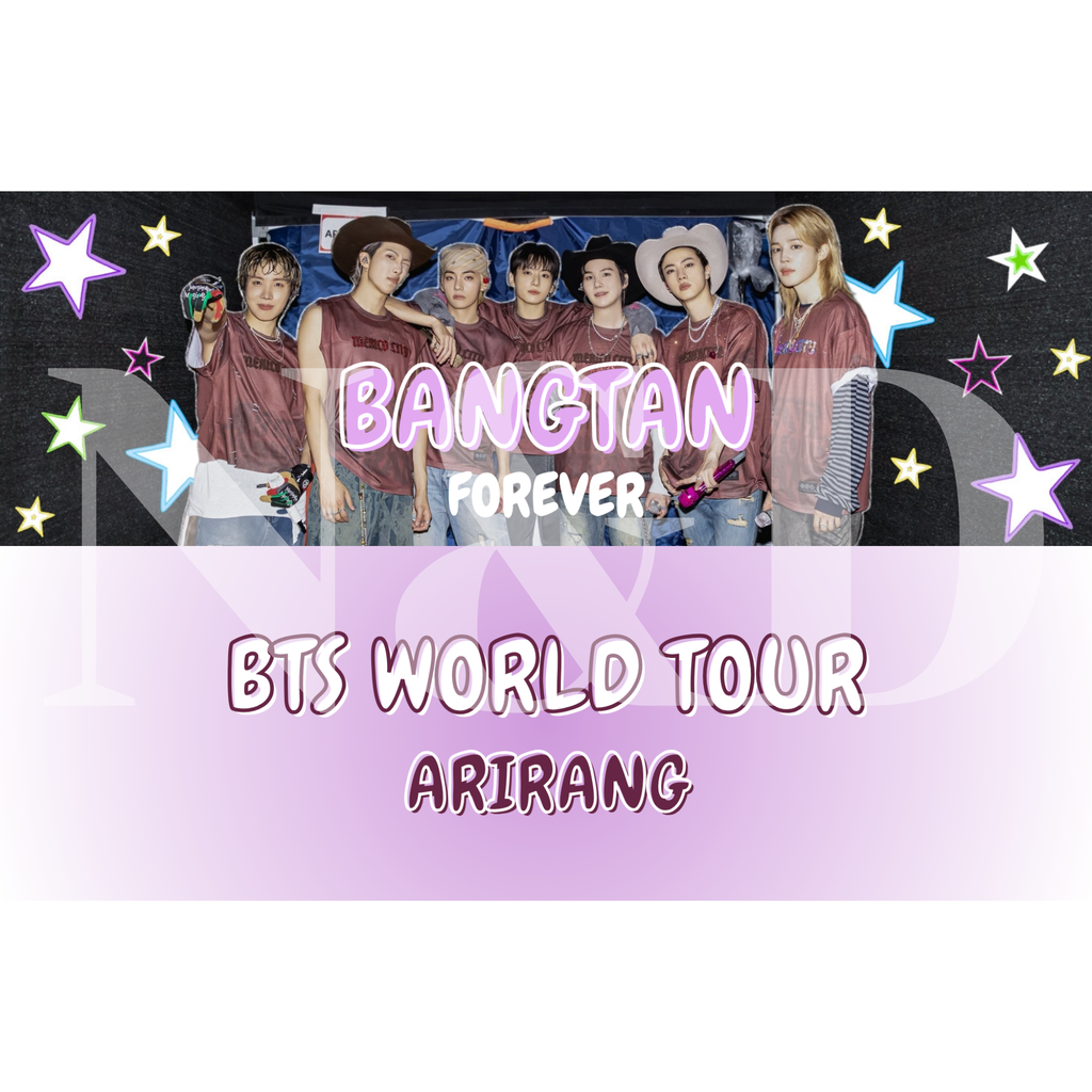 Banner Fanmade BTS | Sencillo y Holográfico | 20x6.5 cm | Paquete 50 o 100 piezas